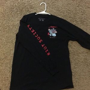 black riot society long sleeve